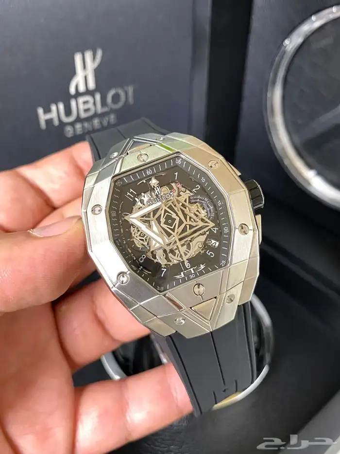 ساعات هوبلت بيق بانق سانق بلو كوبي سويسري HOBLUT 4