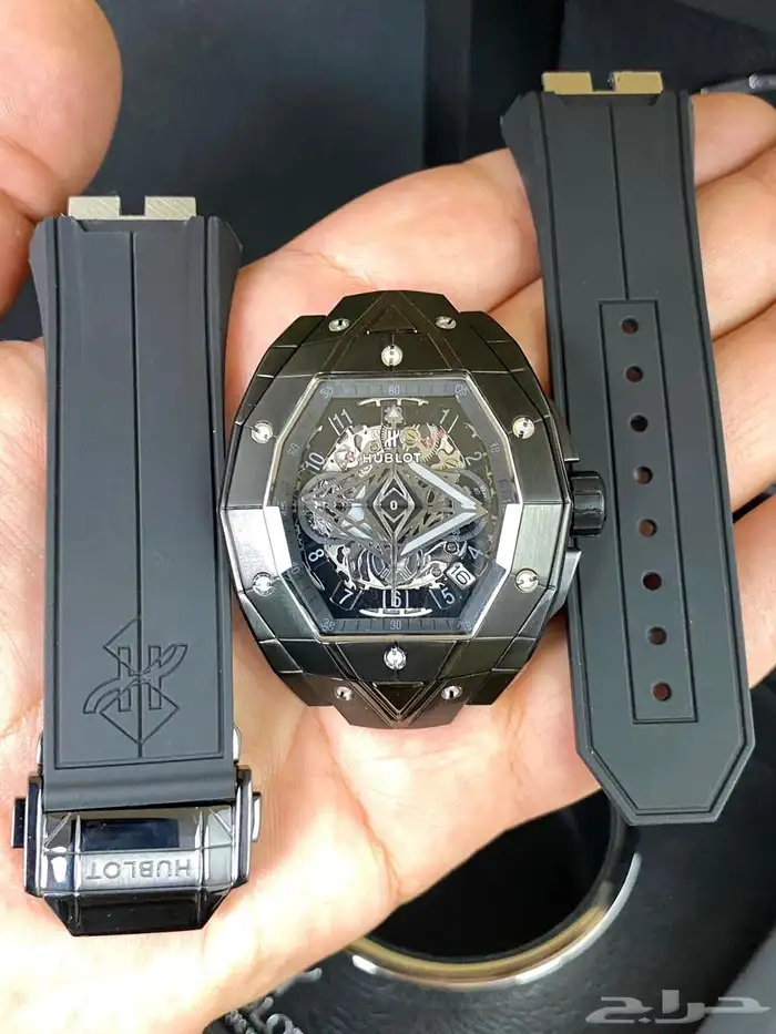 ساعات هوبلت بيق بانق سانق بلو كوبي سويسري HOBLUT 2