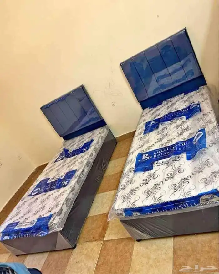 سرير نفر ونص و دواليب جديد 2