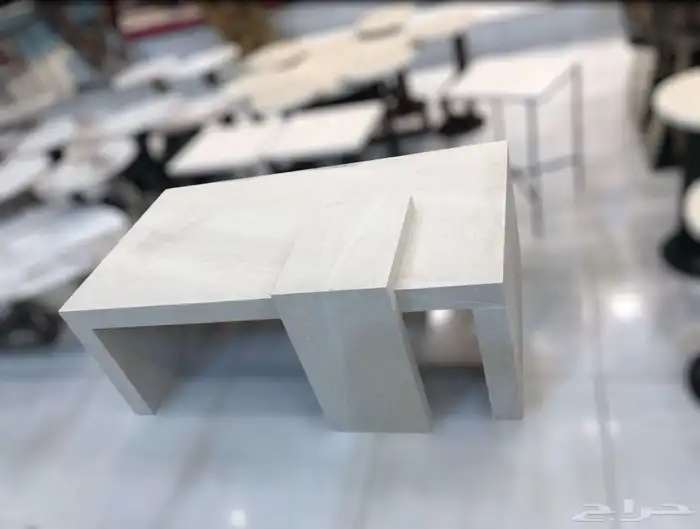 أطقم طاولات وطني بديل رخام وزجاج 23