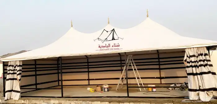 بيت الشعر المطور ( خيمة الصقور ) 17