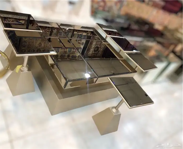 أطقم طاولات وطني بديل رخام وزجاج 10