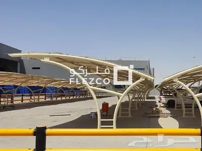 تشكيل المعادن واجهات المباني أعمدة الإنارة و المظلات 2