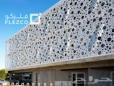 تشكيل المعادن واجهات المباني أعمدة الإنارة و المظلات 0