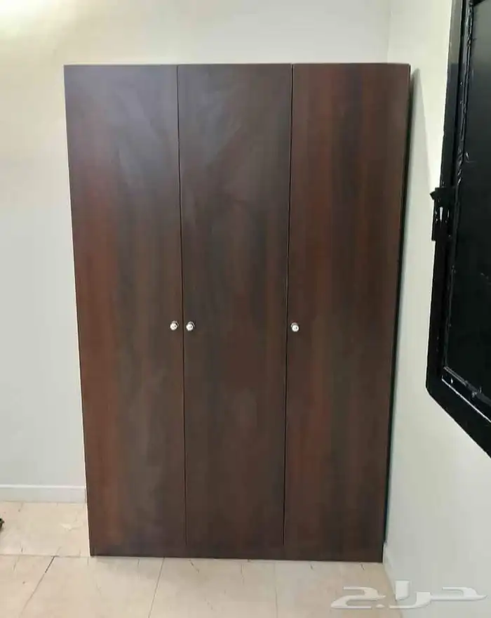 سرير نفر ونص و دواليب جديد 8