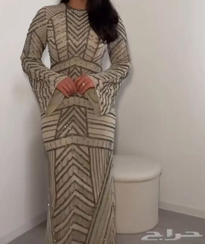 فستان شبه جديد فخم جدا 0
