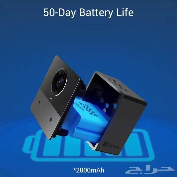 كاميرا مراقبة منزلية داخلية صغيرة الحجم تعمل بالبطارية 1