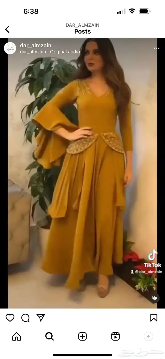 فستان من مصممه كويتيه 0
