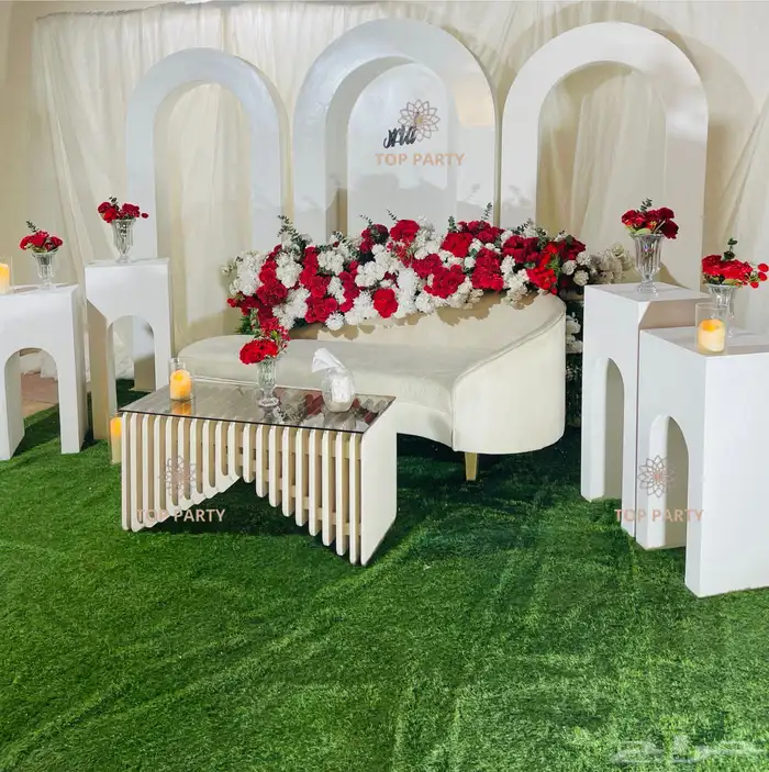 تاجير جلسات اراضية - طاولة طعام - طاولة استقبال 2
