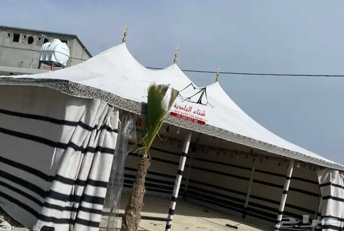 بيت الشعر المطور ( خيمة الصقور ) خيام القبب خمس طبقات 0