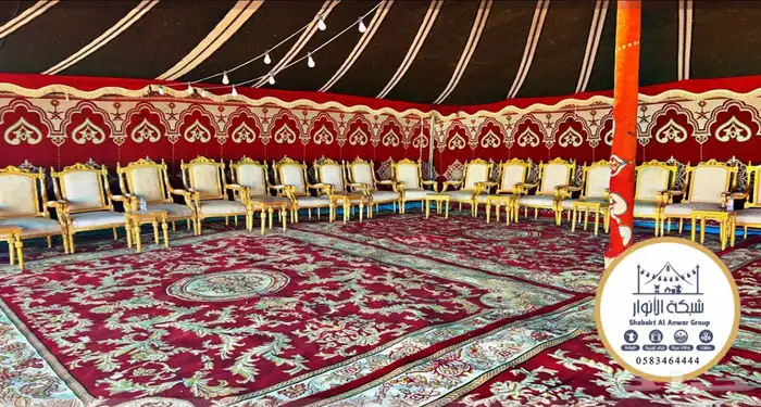 شبكة الانوار حدد موقعك واستلم مخيمك بكامل محتوياتة 50