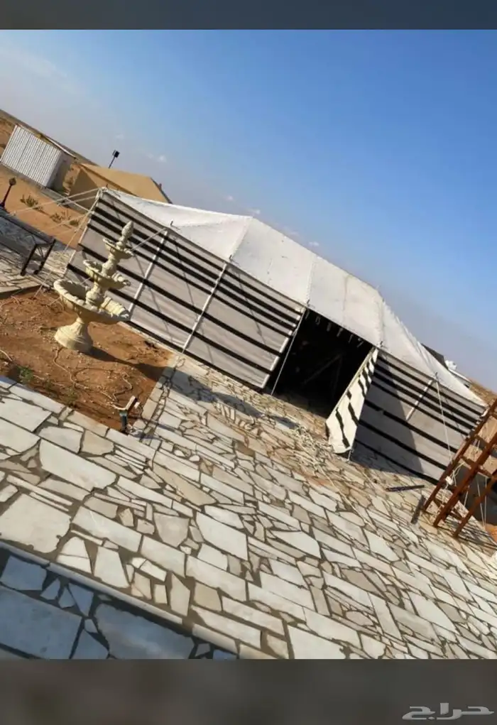 يتوفر تفصيل جميع مقاسات بيوت الشعر والخيم ومستلزمات البر 11