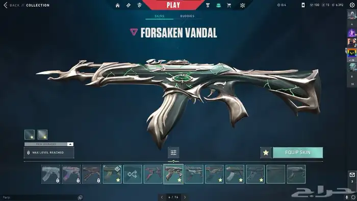 حساب فالورانت VCT LOCK  IN 5