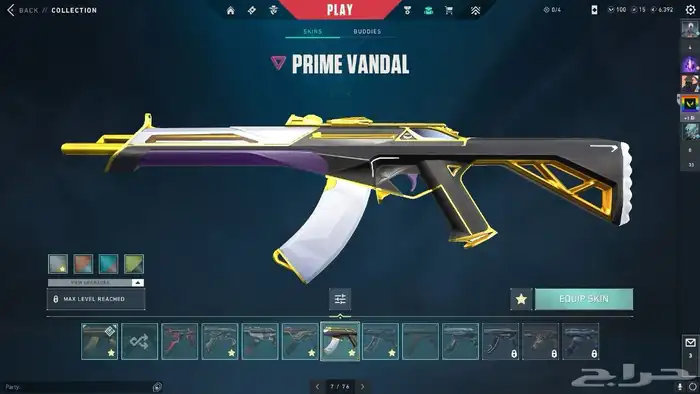 حساب فالورانت VCT LOCK  IN 8