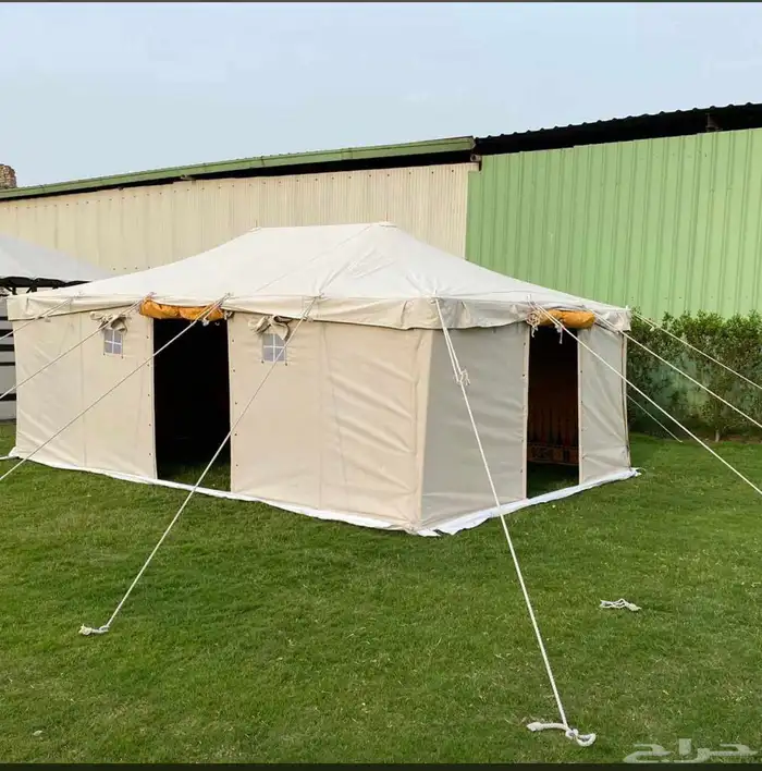 يتوفر تفصيل جميع مقاسات بيوت الشعر والخيم ومستلزمات البر 4