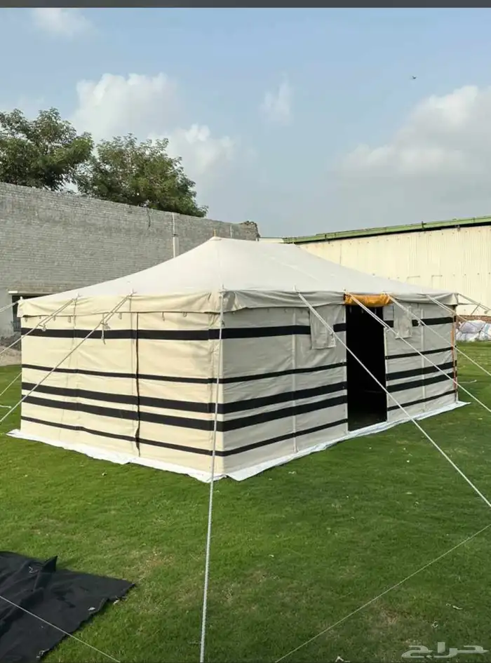 يتوفر تفصيل جميع مقاسات بيوت الشعر والخيم ومستلزمات البر 6