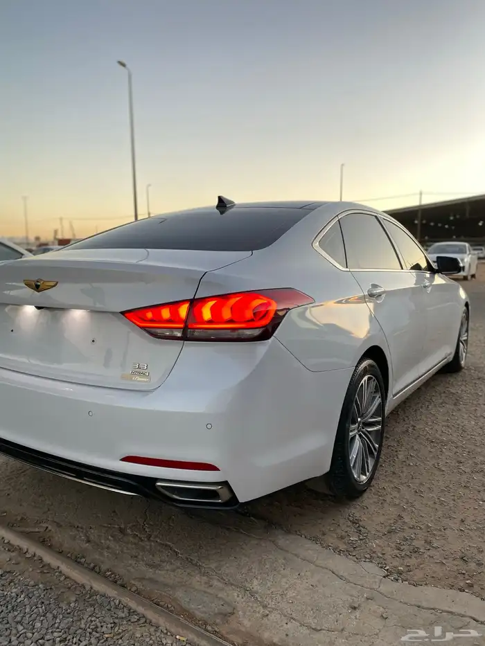 جنسس G80 2017 نظيفة جدا  وكالة 0