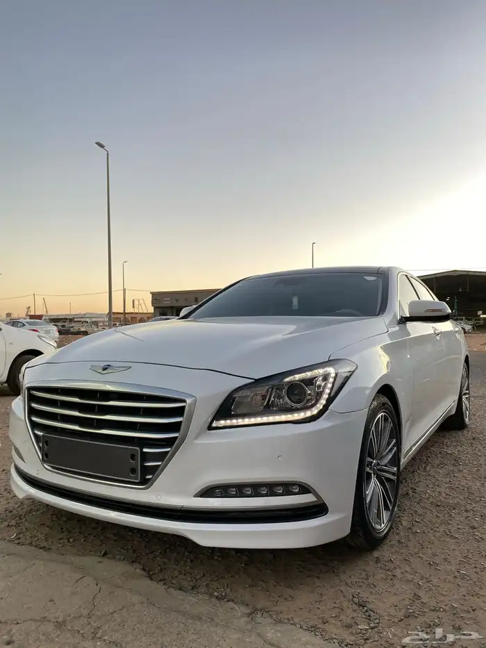 جنسس G80 2017 نظيفة جدا  وكالة 18
