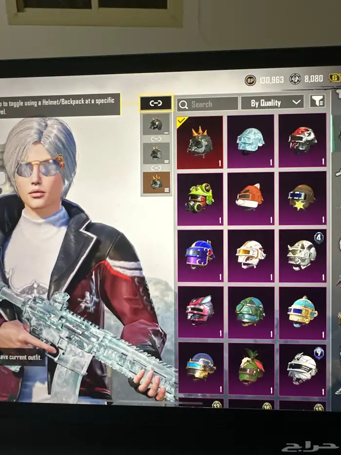 حساب ببجي فخم 9