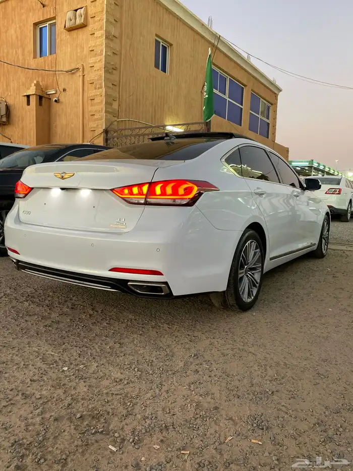 جنسس G80 2017 نظيفة جدا  وكالة 62