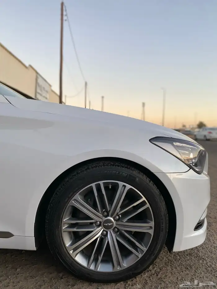 جنسس G80 2017 نظيفة جدا  وكالة 11