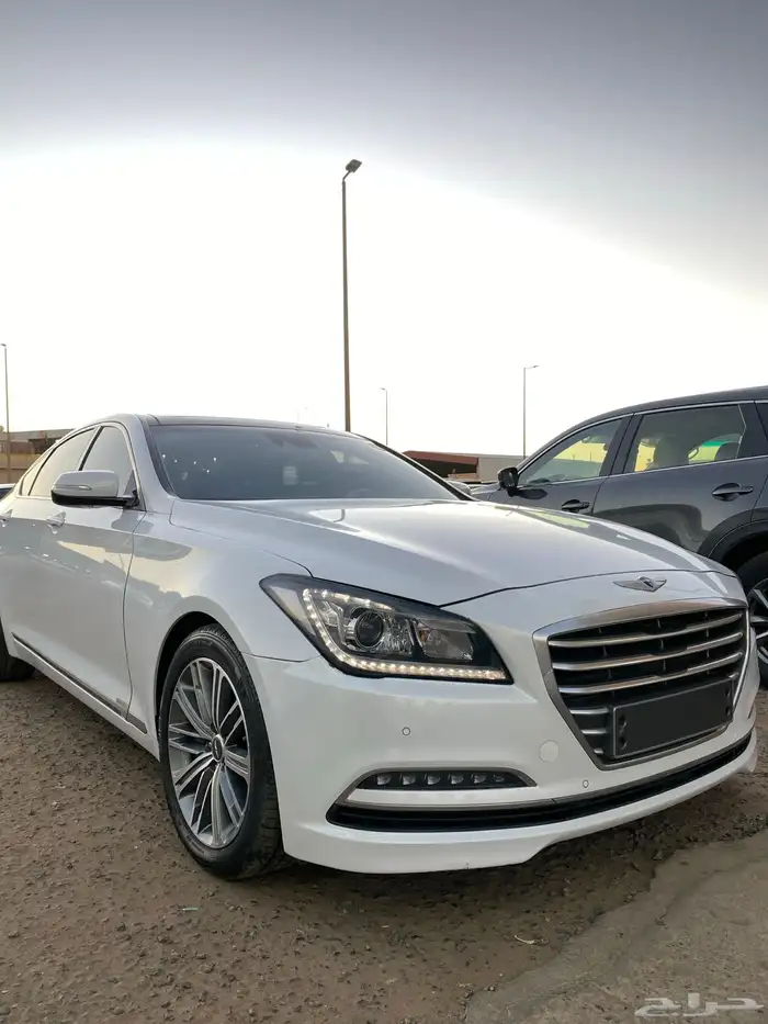 جنسس G80 2017 نظيفة جدا  وكالة 17