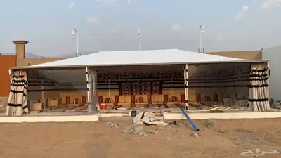 بيوت شعر لون البيض وا الون السود وا خيام 8