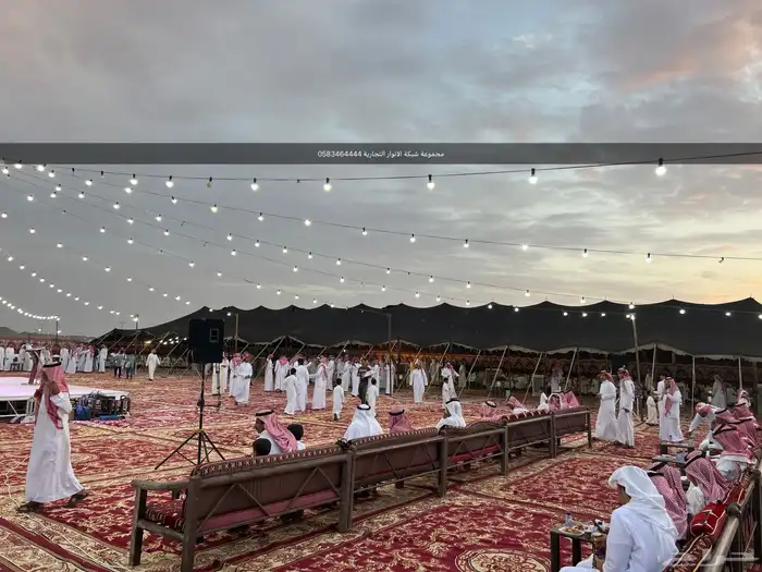 شبكة الانوار حدد موقعك واستلم مخيمك بكامل محتوياتة 45