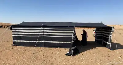 بيوت شعر لون الاسود جميع المقاسات 12