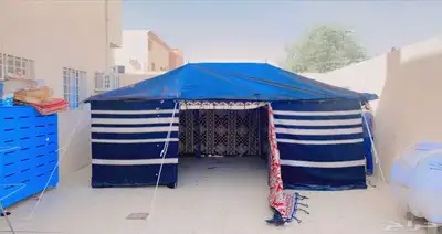بيوت شعر لون الاسود جميع المقاسات 7