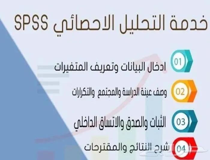 واجبات ومشاريع تخرج ورسائل علمية وتحليل SPSS 2