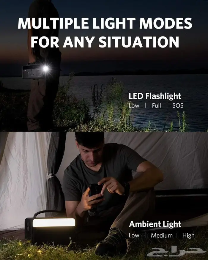 محطة الطاقة Anker PowerHouse II   300 W شحن سريع ضمان سنتين 4
