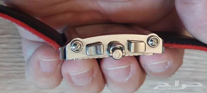 ساعة نوع شاريول أوتوماتيك كرونوغراف رجالية حجم كبير سويسرية 6