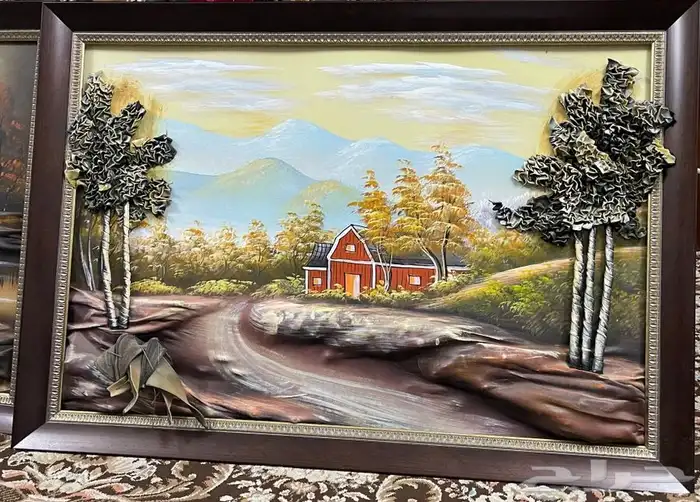 ثريا ولوحات 3