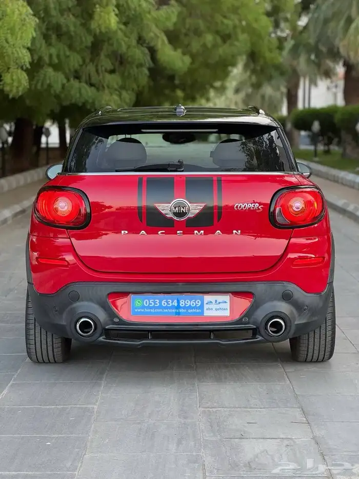 بي ام دبليو - ميني كوبر-PACEMAN COOPER S-ممشى 60-إصدار خاص 12