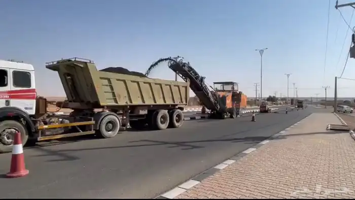 مقاول اسفلت بنية تحتية تطوير مخططات 0