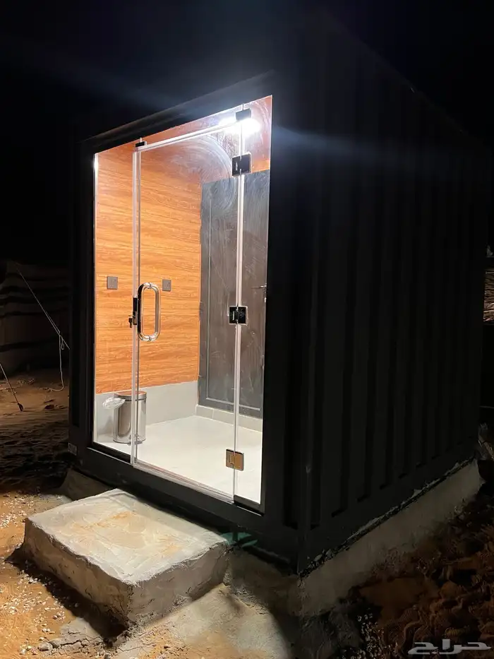 تجهيز كونتينرات سكنيه غرف دورات مياه مطابخ برتبلات فود ترك 5