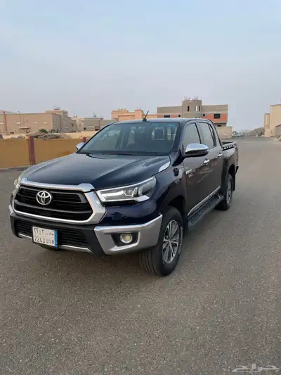 (تمم البيع)هايلوكس 2021 ديزل فل كامل مكينه 2400 0