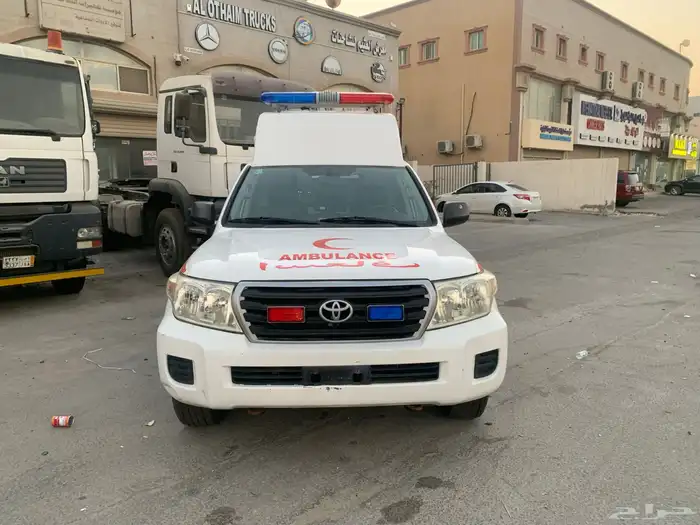 إسعاف للبيع  للإيجار  لاندكروزر دبل 2