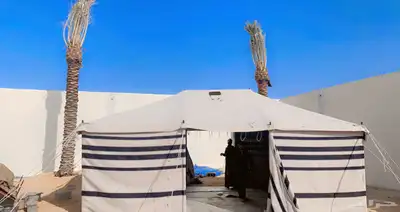 بيوت شعر ابيض عرعر 1