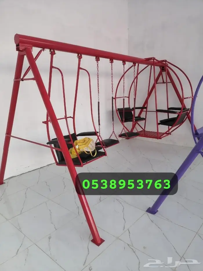 اجمل الالعاب مراجيح وزحليقة والجلسات الخارجية 22
