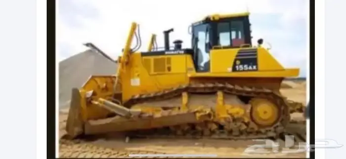 بلدوزرات كوماتسو حجم155 للايجار 0