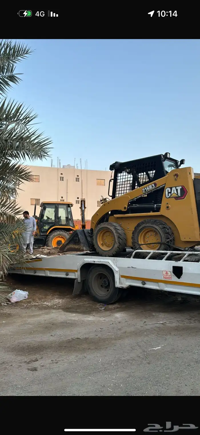 بوبكات للايجار الشهري موديل 2023 مع سائق 0