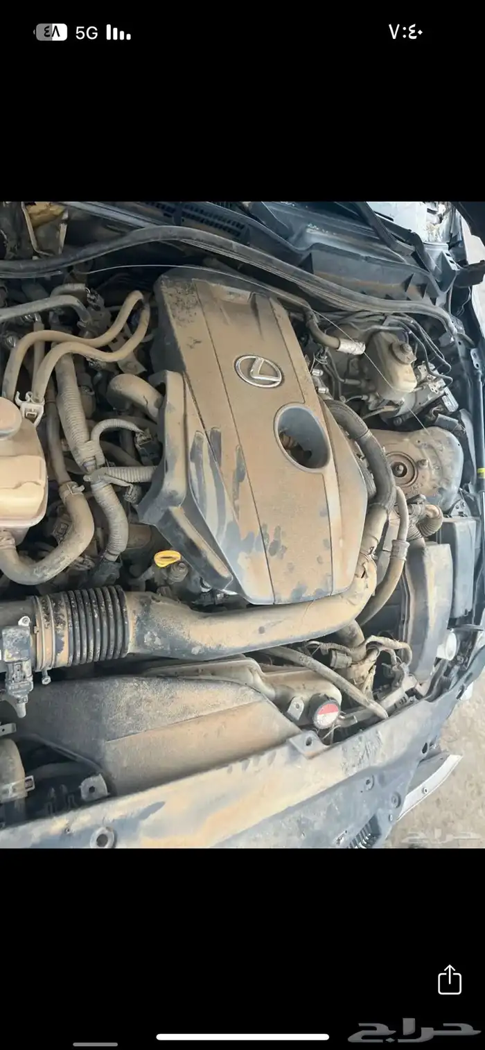 تشليح قطع غيار لكزس Es350 2015 مصدوم 11