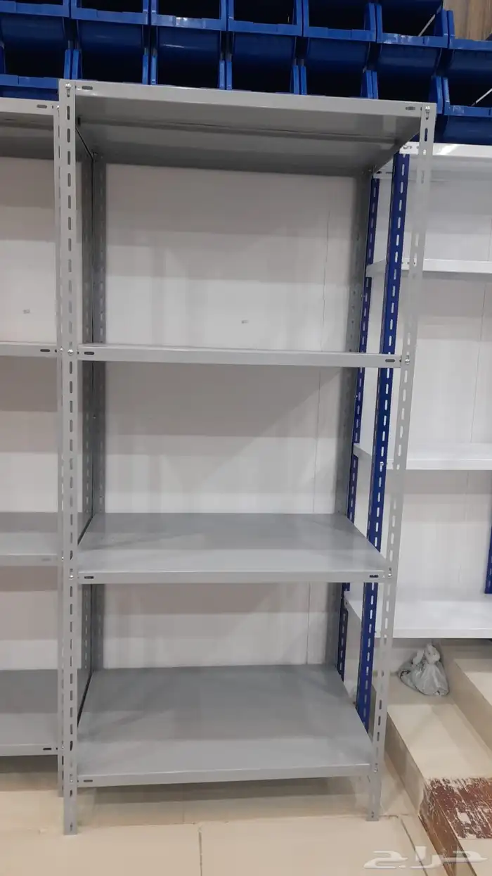 ارفف مستودعات بمقاسات مختلف 1