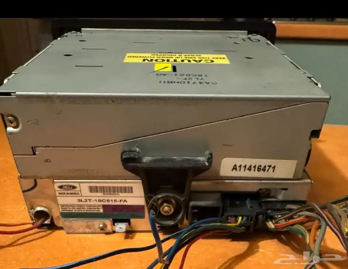 راديو ومسجل سي دي يخزن 6 سيديات يركب على أغلب السيارات 1