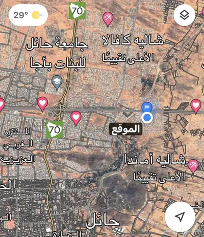 أرض للإستثمار حى المملكة 2