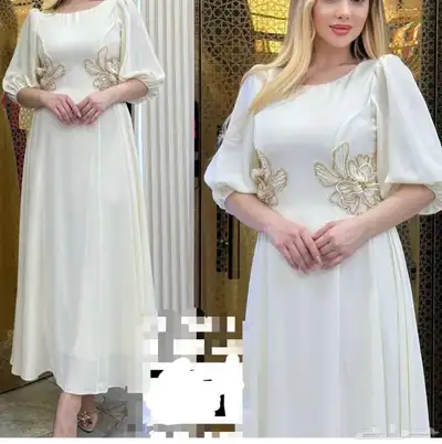 فستان ناعم انيق للمناسبات 0