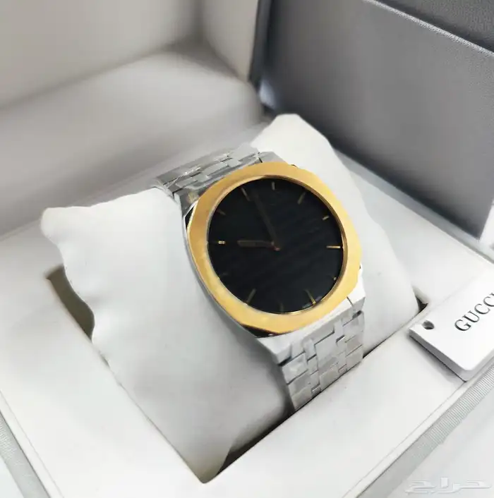 ساعات قوتشي رجاليه قمه بالجمال تستاهل يدك 10