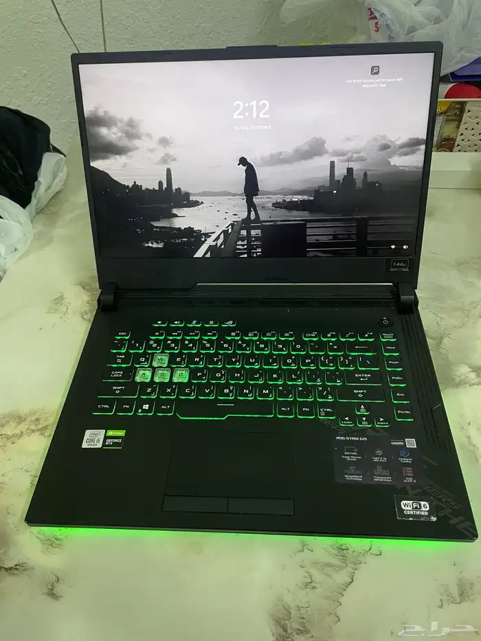 asus rog strix g15 لابتوب قيمنق 5